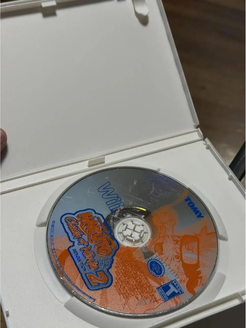 Naruto: Clash of Ninja Revolution 2 (Nintendo Wii, 2008) No Manual